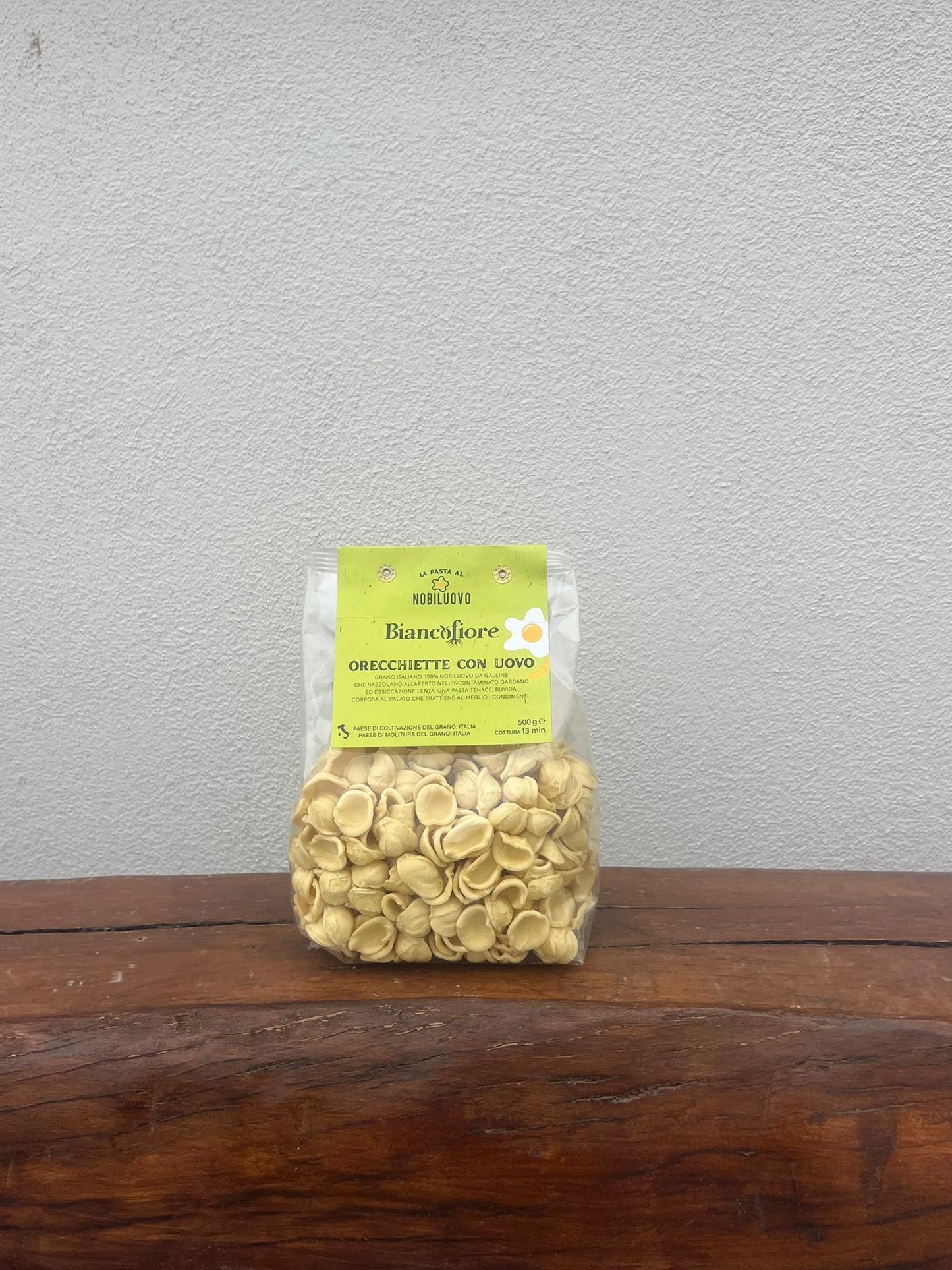 Orecchiette with Nobiluovo 